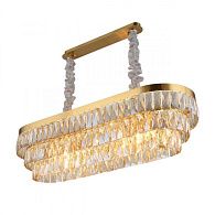 Подвесная люстра 90*32*40-90 см, E14, 40W, Aployt FRANCHESKA APL.837.03.12, бронзовый