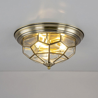 Потолочный светильник Citilux Витра-1 CL442530 бронза, диаметр 40 см
