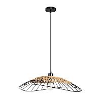 Подвесной светильник 55 см, Arte Lamp Woodstock A7061SP-1BK, черный