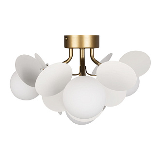 Светильник 47 см, Loft It 10008/4C White, золото