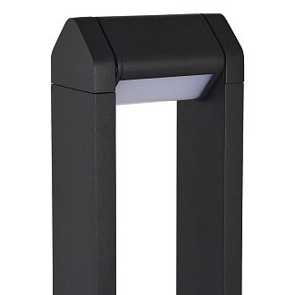 Садово-парковый светильник 15,2*8*65 см, *LED*8W, 3000K, ST-Luce PROTECH SL9540.705.01, серый