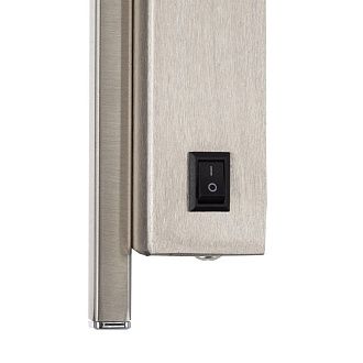 Бра 17*14*-24 см, *LED*12W, 3000-4000-5500K, Citilux Dorsy CL223311, Матовый хром