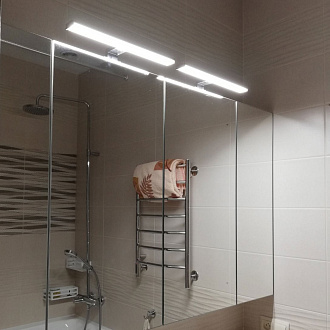 Настенный светильник 40 см Arte Lamp A2837AP-1CC хром