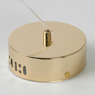 Подвесной светильник 15*170 см, 1*LED*21W 4000K блестящее золото Lussole Duval LSP-7143