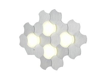 Панно Vele Luce Viva VL8045W04, 36W LED, 4000K, серебро