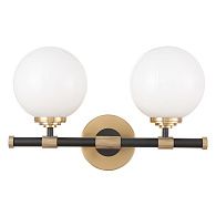 Бра 25 см, Crystal Lux SOPHIA AP2, черный-золото