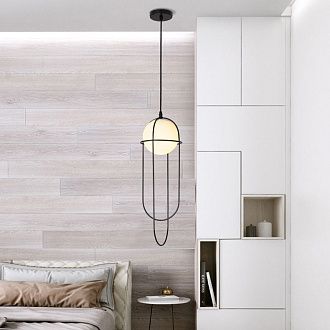 Подвесной светильник ASCENT 18*18*53 см, 1*E27*60W, ImperiumLoft 40.3241, Чёрный