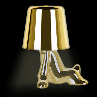 Настольная лампа 15*17 см, 1*LED*3W LOFT IT Brothers 10233/B Gold золото