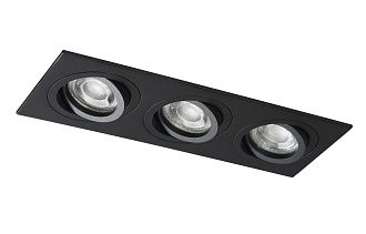 Светильник встраиваемый 26*9 см, Crystal Lux CLT 002C3 BL Черный