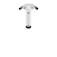 Встраиваемый светильник 3*3*15,1 см, LED, 6W, 3000К, Maytoni Technical Focus T C141RS-L125-6W3K-W белый, вр 5,5 см