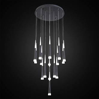 Люстра 66*300 см LED*112 W, 3000 К Citilux Вегас Черный CL227161