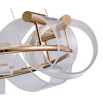 Люстра 50 см, 60W, 3000K Kink Light Ранни 08037-50,37 золото