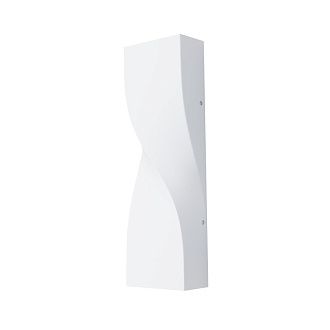 Уличный настенный светильник Maytoni Twist O040WL-L11W3K, 11W LED, 3000K, белый