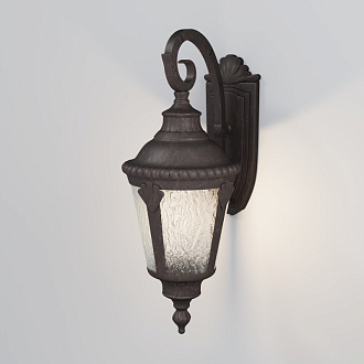 Уличный настенный светильник Maytoni Goiri O029WL-01BZ, коричневый-бронза