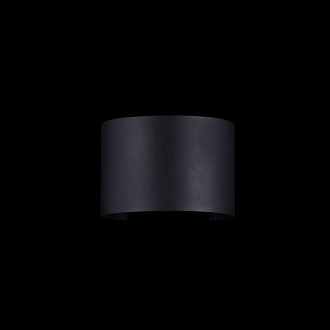 Уличный настенный светильник Maytoni Fulton O573WL-L6B, черный/матовый