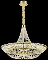Подвесная люстра 91*128 см, LED, 70W, 3000К, Wertmark DARIA WE103.91.303 золотой