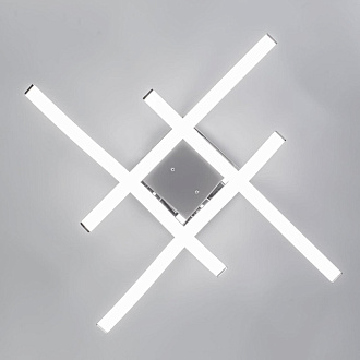 Люстра потолочная светодиодная Citilux Джек CL226131, LED 72W, 3000K, хром