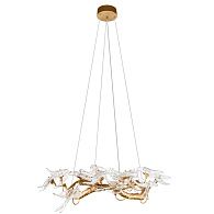 Подвесная люстра 80 см, 48W, 3000K, Loft IT Voa 10378/800, бронза