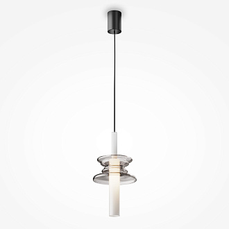 Подвесной светильник 18*53*335 см, 1 G9*28W Sound Wave MOD255PL-01B4 Maytoni, Черный