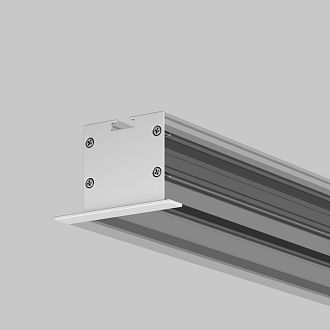Комплект заглушек (для профиля 50×35) 2 шт., ALM-5035T-S-EC 642034, 1*5*4 см, Maytoni Led Strip 642034, Серебро