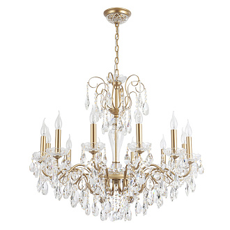 Люстра 88*76 см, 12*E14*60W Золото Crystal Lux MONTANA SP12