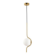 Подвесной светильник Lussole LSP-8589, 18*70 см, матовое золото
