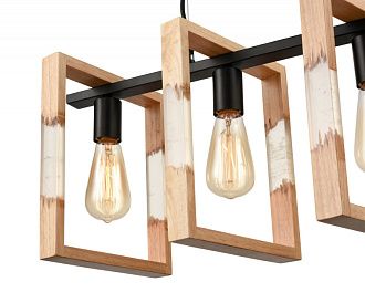 Подвесной светильник Vele Luce Copeland VL6222P04, черный-бежевый