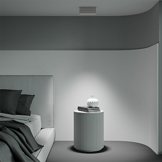 Накладной светильник 22*2,3*8,8 см, LED, 12W, 3000К, Maytoni Technical Points Rot C136CL-12W3K-W белый