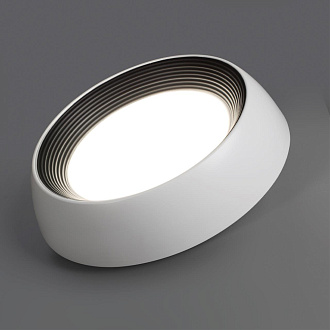 Потолочный светильник *50*12 см, LED 1*54W, 3000-4000-6500 К, Sonex Cronus 7715/54L, белый/черный