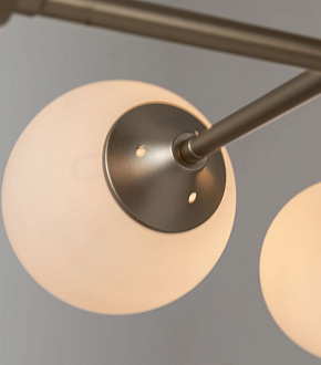 Потолочная люстра Arte Lamp Marco A2703PL-8SG, диаметр 81 см, золото