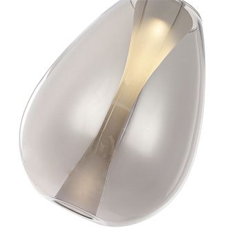 Светильник 15 см, 4W, 4000K, Crystal Lux GAUDI SP4W LED SMOKE, хром-дымчатый