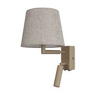 Бра 36 см, Freya Butler FR2057WL-L5BG, бежевый