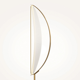 Торшер 33*25*158 см, LED, 33W, 3000К, Maytoni Breeze MOD281FL-L33BS3K латунный