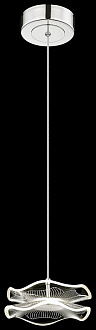 Светильник подвесной Wertmark Helena WE453.02.106, 19*19 см, хром