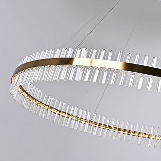 Подвесная люстра Saturno Not Baroncelli Suspension D150 150*150*150 см, 1*LED*50W, ImperiumLoft 40.1643-0, Золотистый