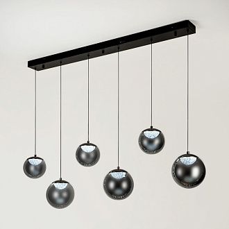 Светильник 120** см, LED*38W, 3000-6000K, Modelux  ML.2338.6 BK, Чёрный
