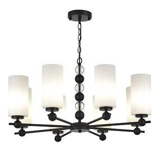 Подвесная люстра *75*99 см, 8*E27, 320W, ST-Luce Aurora SL2003.403.08, черный