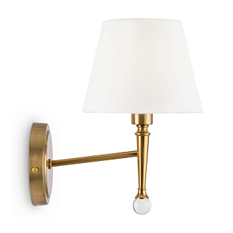 Светильник 29 см, Freya Rosemary FR5190WL-01BS1, латунь