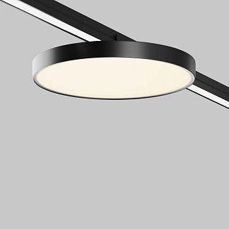 Уличный трековый светильник *25,6*-6,4 см, *LED*25W, 3000K, Maytoni Outdoor Zon IP O-TR01-1-F-25WB3K, Черный