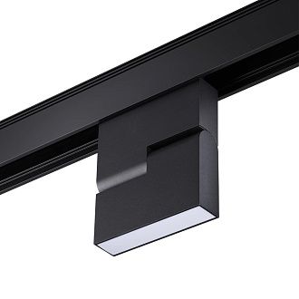 Трековый светодиодный светильник Novotech Kit 358534, 10W LED, 4000K, черный