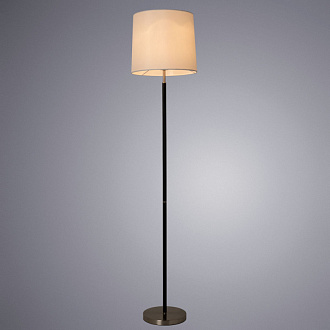 Торшер Arte Lamp Rodos A2589PN-1SS, матовое серебро