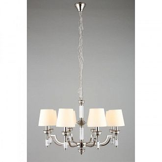 Подвесная люстра 80*70-145 см, 8*E14, 40W, Aployt Patricia APL.716.03.08, хром