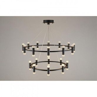 Каскадная люстра 83*60-120 см 200W, 3000K, Aployt Klarcia APL.037.03.200, черный