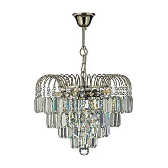 Люстра подвесная *37*32 см, 5*E14*40W, Arti Lampadari Sabina Sabina E 1.5.32.100 N, Матовый никель