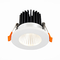 Встраиваемый светильник 8 см, 10W 4000K ST LUCE Встраиваемые светильники ST704.548.10 Белый, вр 6,5 см