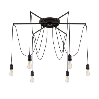 Подвесная люстра Citilux Эдисон CL451262, темный шоколад