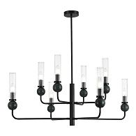 Люстра на штанге 65,5*151 см, 8*E14*40W, ST-Luce Medea SL1244.403.08, черный