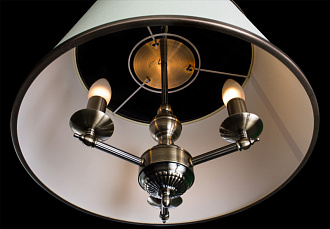 Светильник подвесной диаметр 45 см Arte Lamp A3579SP-3AB Alice бронза
