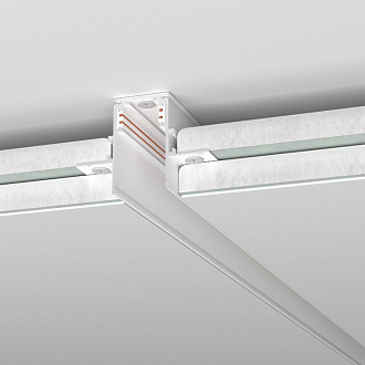 Шинопровод встраиваемый Elektrostandard Slim Magnetic под ГКЛ 12,5мм 85208/00, белый