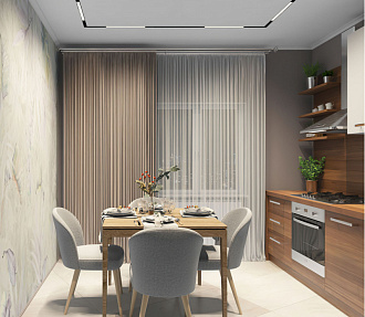 Светильник на шине 41 см, 18W, 3000-6000К Denkirs DK8004-BK черный